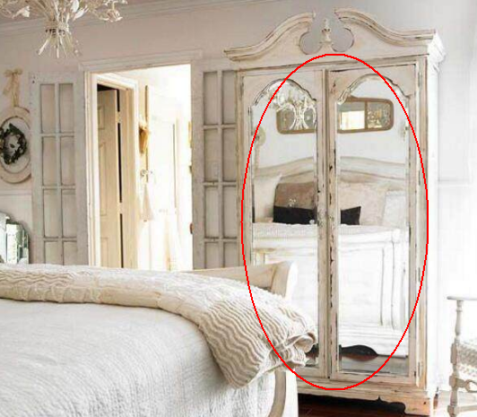 卧室镜子万万不能这样摆,小心别把自己给吓到了!