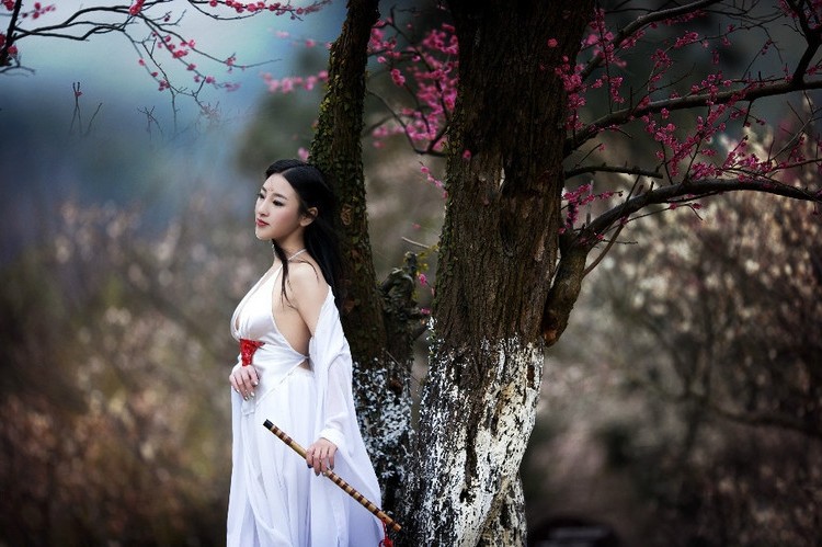 人像摄影(美丽的江南女子)