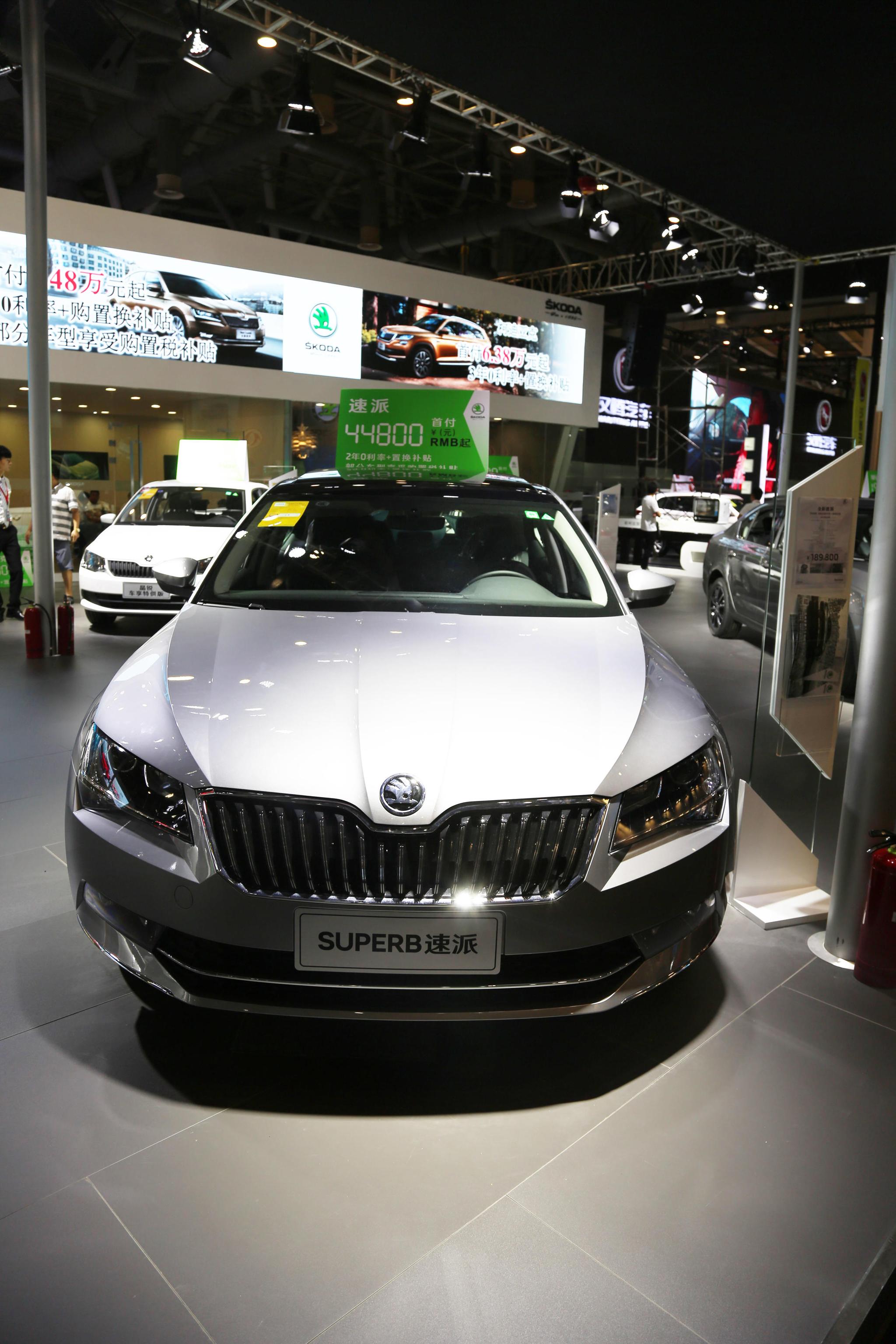 2017苏州十一车展,@风流才子张江雄为您实拍:上汽斯柯达速派superb