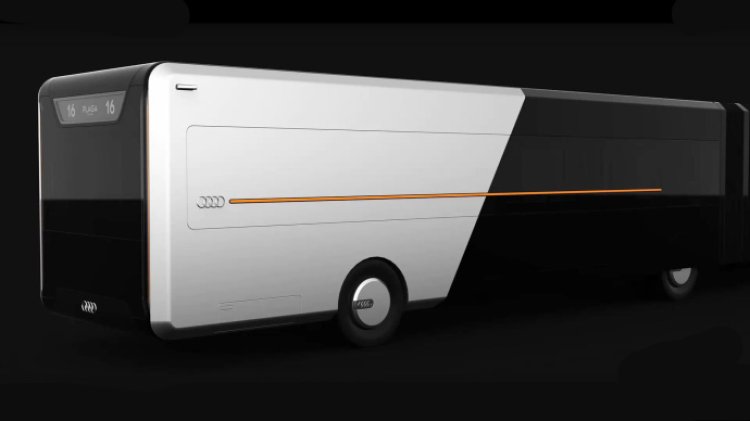 坐着上百万的奥迪上班 奥迪概念公交车曝光