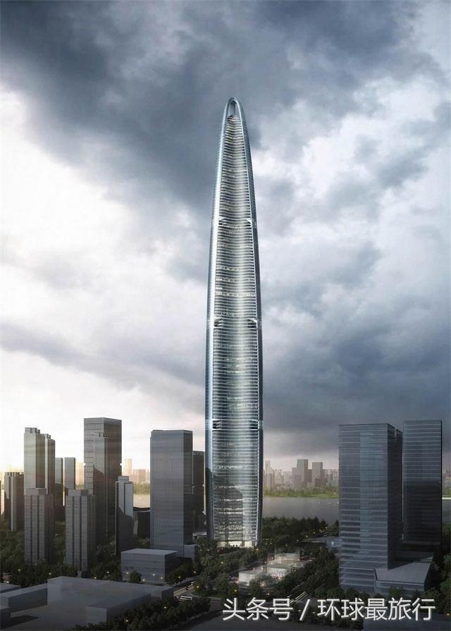 中国未来第一高楼,仅比上海中心大厦高四米