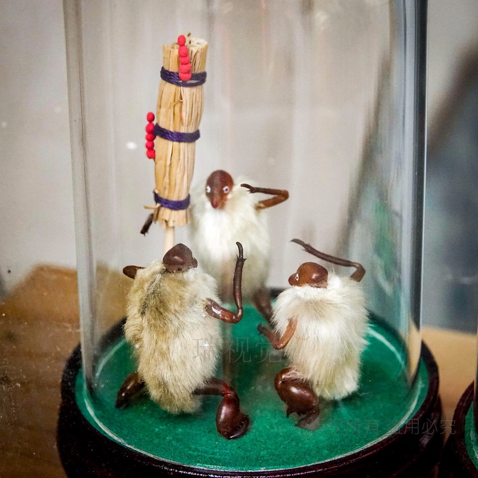 北京老玩意儿"毛猴"能耐大,会说相声会代写书信做生意卖东西!