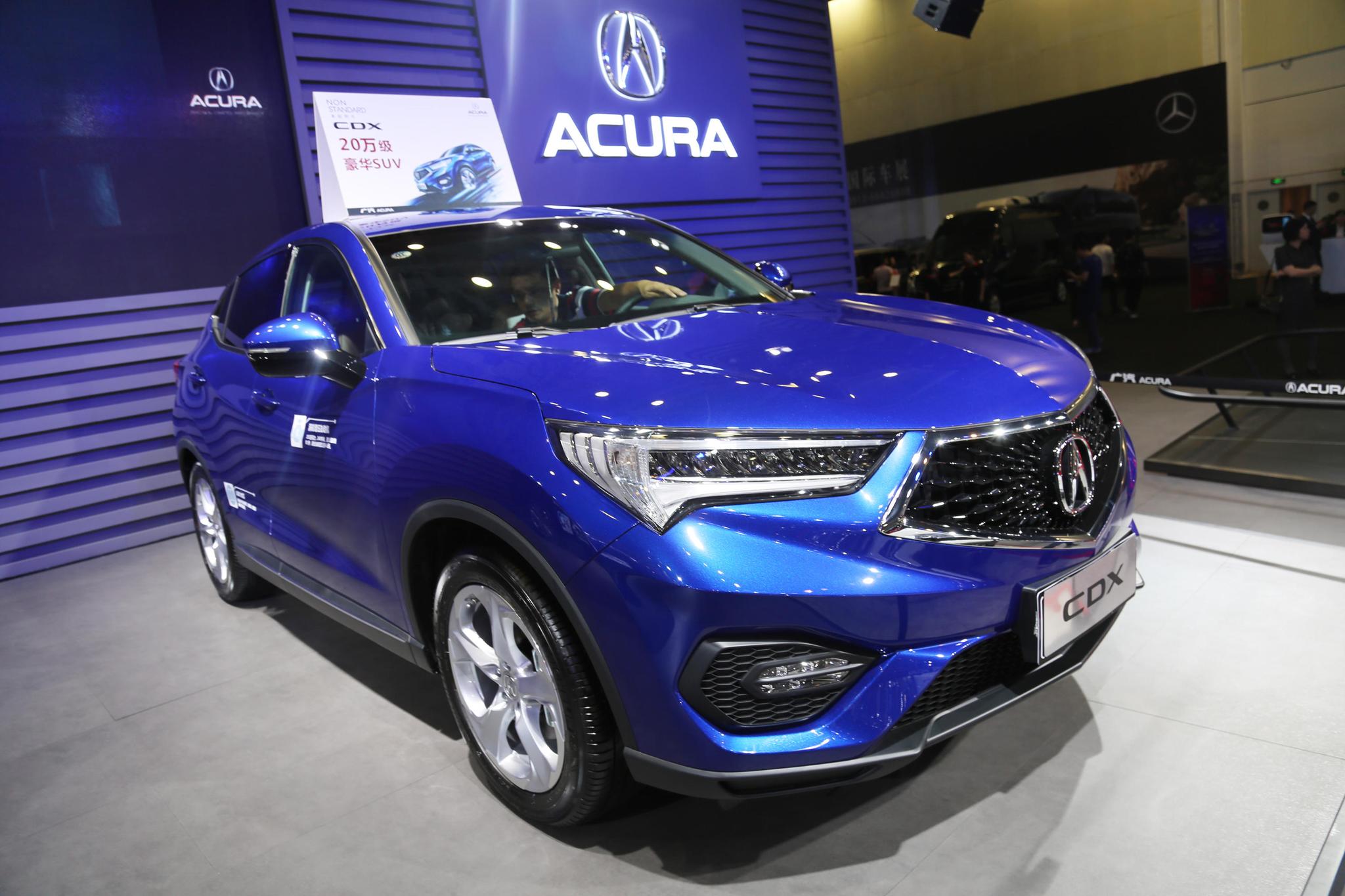 实拍紧凑型suv讴歌cdx性能异类本就例外