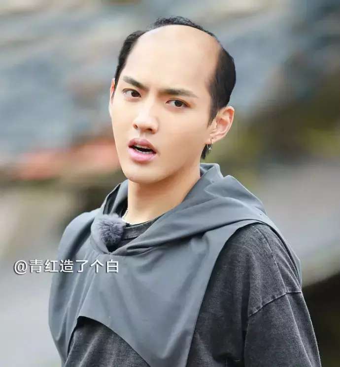 假如当红流量秃顶了,发型对一个人是多么重要