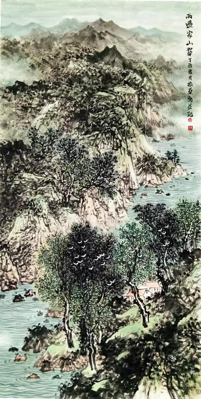 山水画家杨振华作品欣赏__财经头条