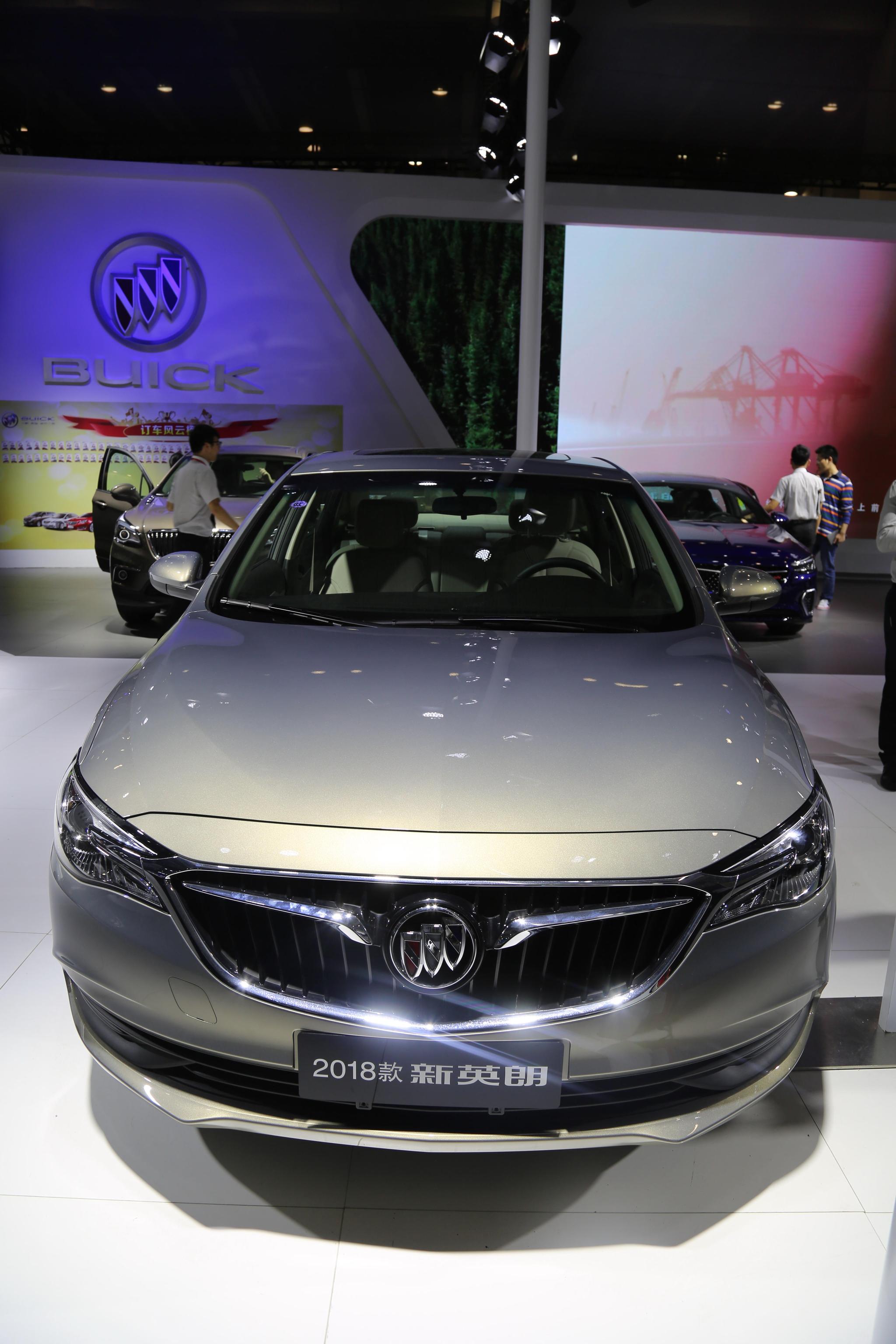 2018款别克新英朗,12万级别中级轿车,车展实拍!