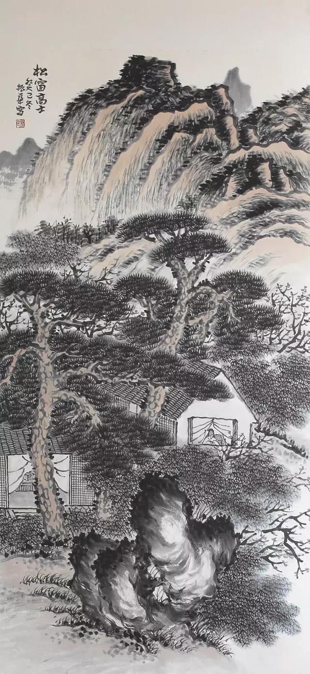 山水画家杨振华作品欣赏__财经头条