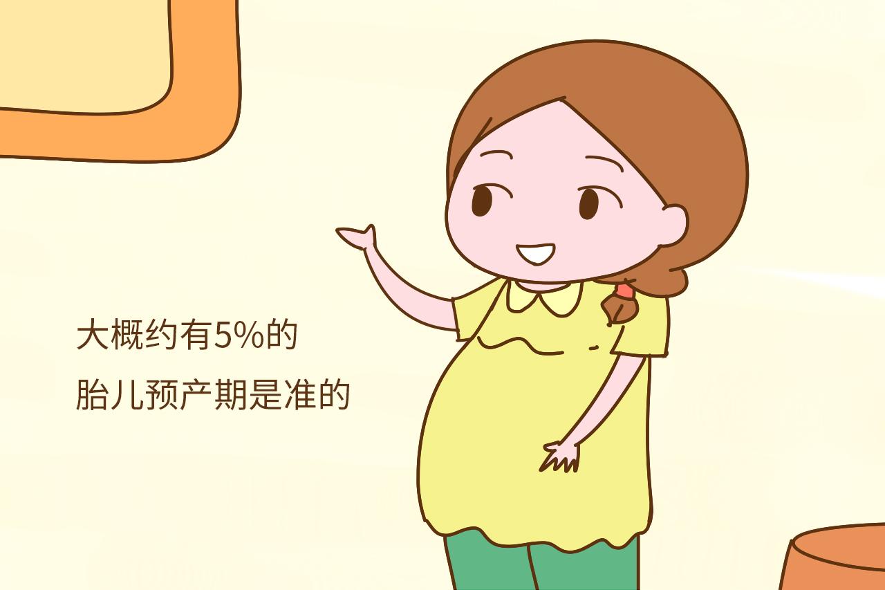 为什么很多孕妈的预产期都不准确?这是原因