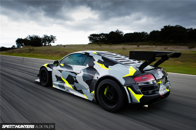 咄咄逼人的四环武士 奥迪r8改装鉴赏!