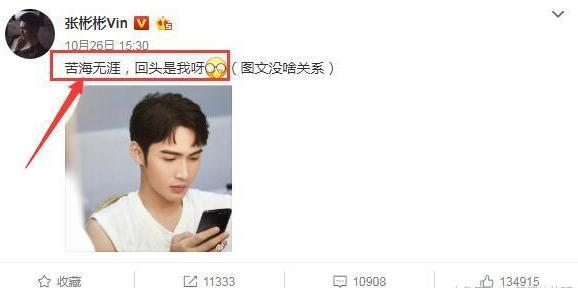 张彬彬9字表白迪丽热巴,两人假戏真做,热巴的