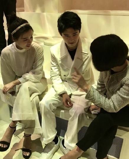 马思纯和刘昊然同框一派和谐,十分养眼,网友:cp感太强!