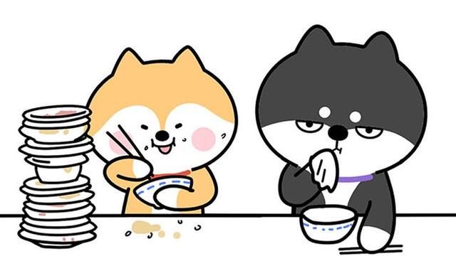 姐,老妈喊你减肥啦!别再吃我的饭啦!拜托拜托