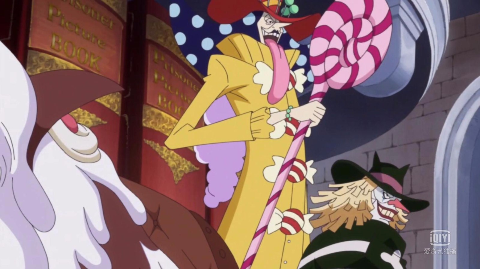 佩洛斯佩罗,海贼王最夸张的大舌头人物,形成原因跟他的能力有关.