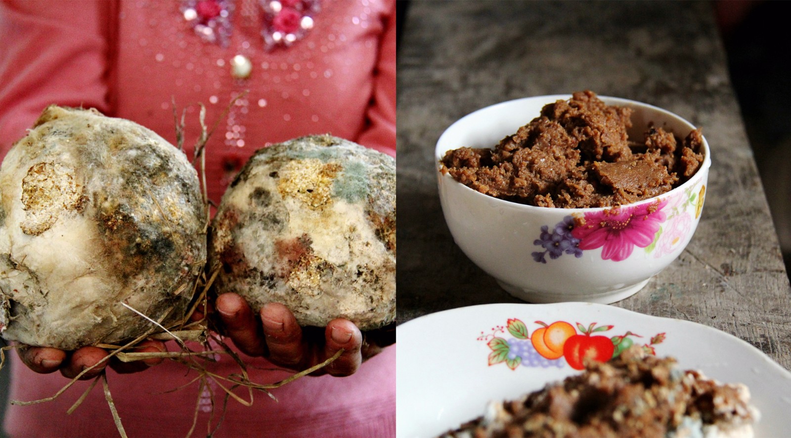 东北大嫂秘制大酱 引子长毛1年才吃|引子|大酱|大嫂_新浪新闻