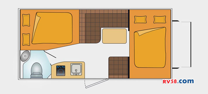诺优大通c型房车多种布局多样选择 双十一低价促销