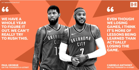 三巨头「旧习难改」!雷霆将领先优势让给国王,替补成球队障碍