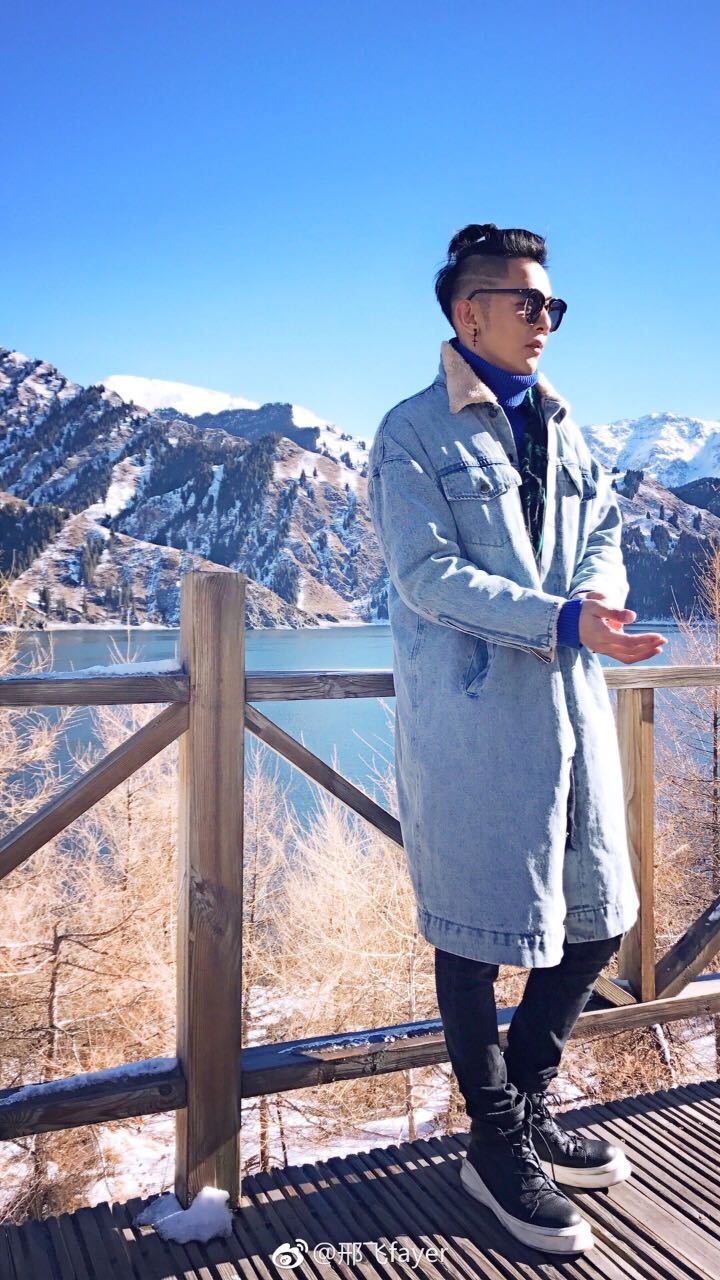 汪东城新疆天池美景配美男_新浪看点
