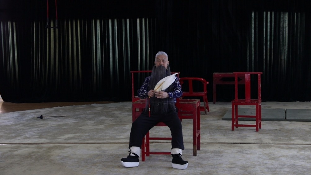 北京事儿 11月10日,辛宝达先生携高派传人在北京京剧院进行了演出前的