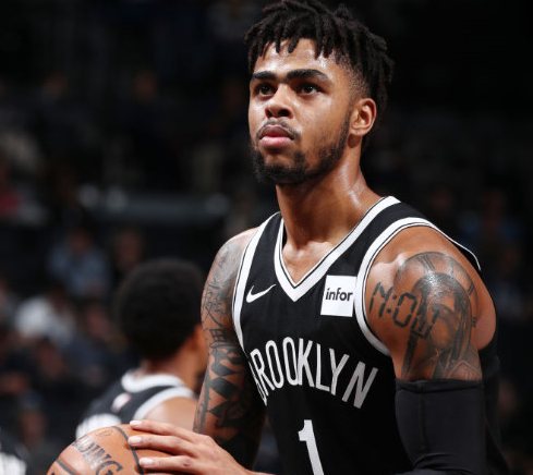 nba篮网队球星拉塞尔对自己的失误没有借口成大哥范儿