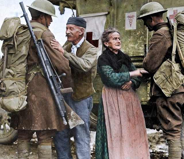 第一次世界大战结束一些不为人知的凄美照片