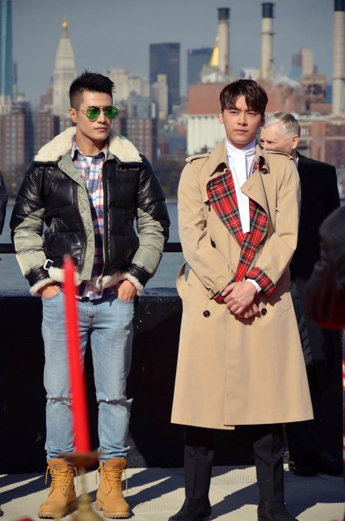 李易峰李晨浩三度搭档《在纽约》组正义联盟