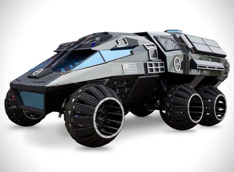 nasa新造的火星车亮相 看起来很有科技感