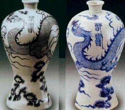 鉴定课堂 图解新老青花瓷器特征区别