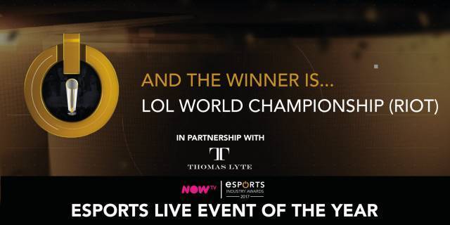 2017电竞产业奖颁奖典礼盛大举行,拳头游戏获年度厂商