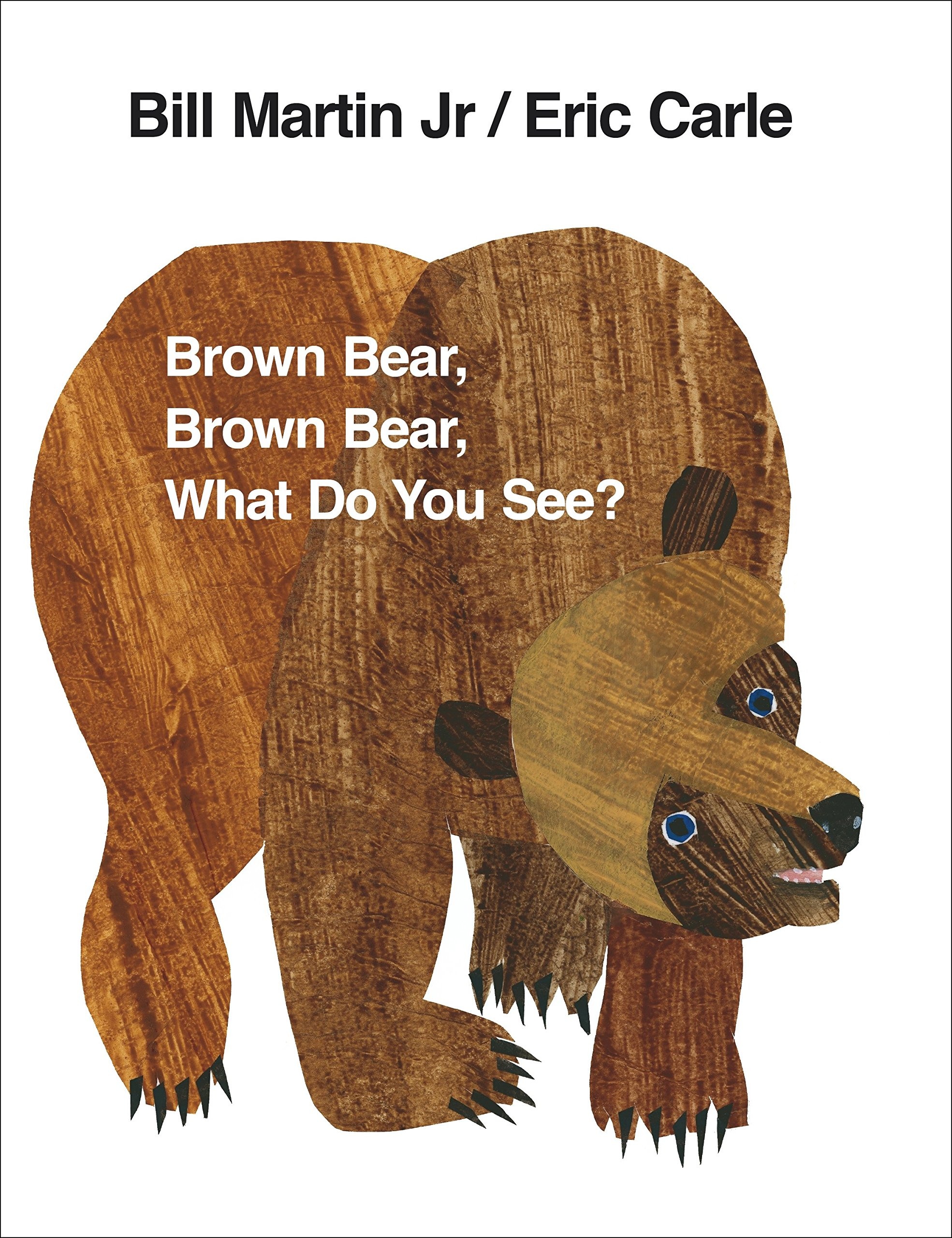 书名:《brown bear, brown bear, what do you see?》