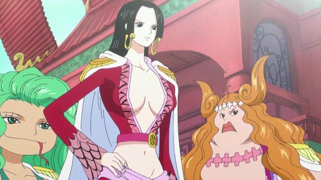 海贼王女儿国繁衍后代方法很特别跟随女帝出去回来就多个孩子