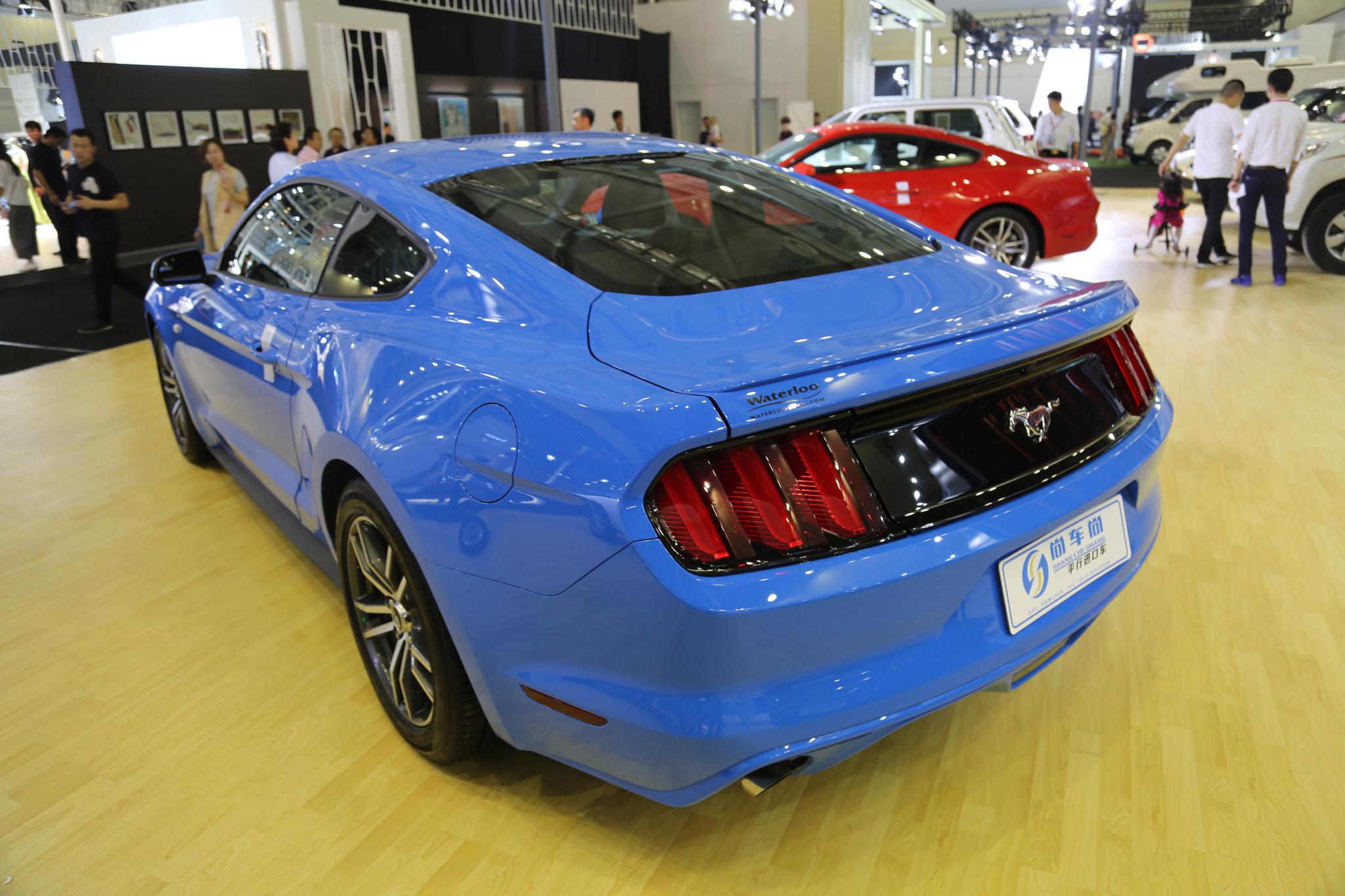福特野马mustang,70万级别进口跑车,车展实拍!
