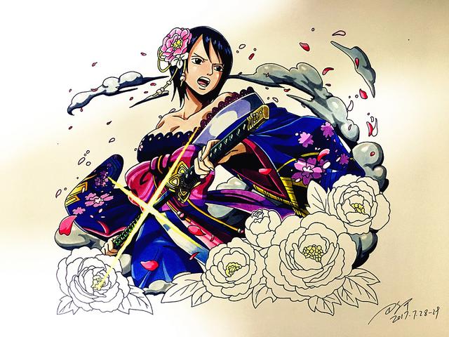 海贼王中为数不多女性剑术高手,论战斗力她们才是佼佼者