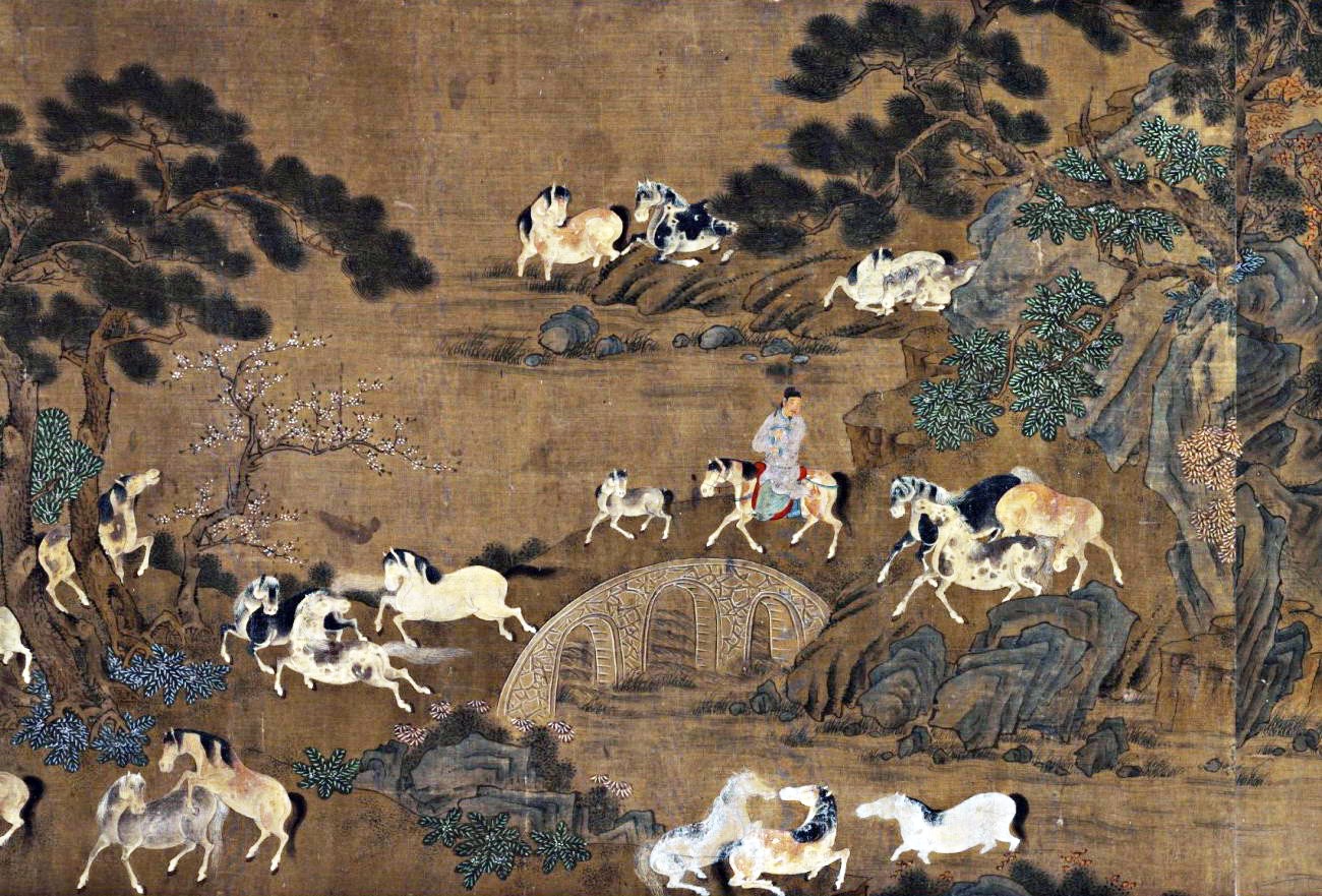 元代画马大师赵孟頫名作被拍卖之谜|赵孟頫|名作|大师_新浪新闻