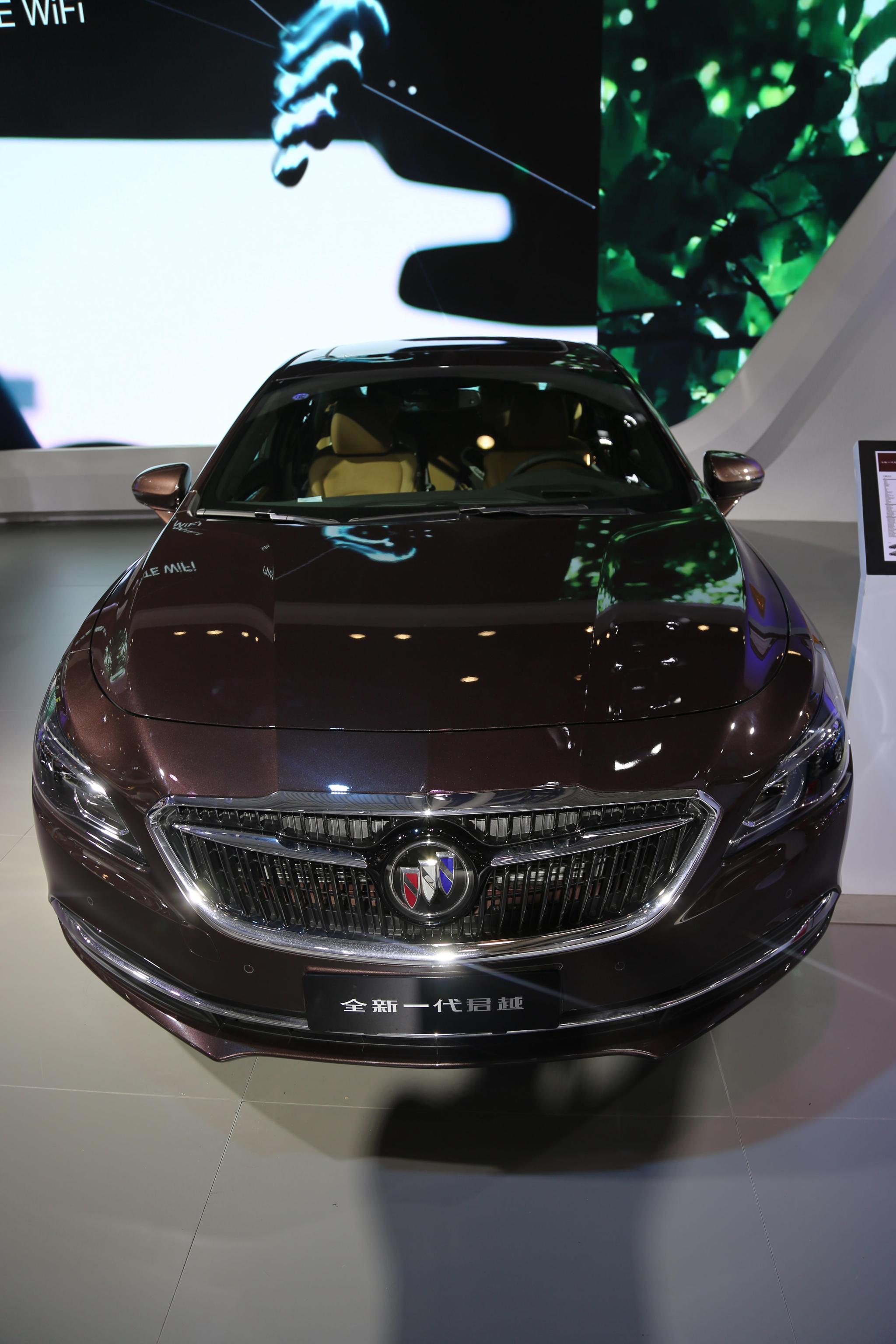 别克全新一代君越,25万级别中高档轿车,车展实拍!