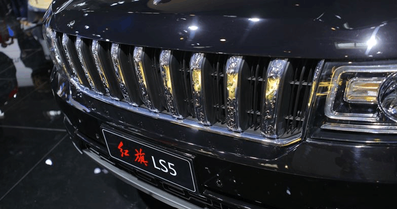 预售60万红旗LS5广州车展现真身-新浪汽车