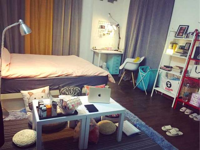 20平出租屋,花最少的钱改造成最温馨的家,衣服还可以"藏"这!