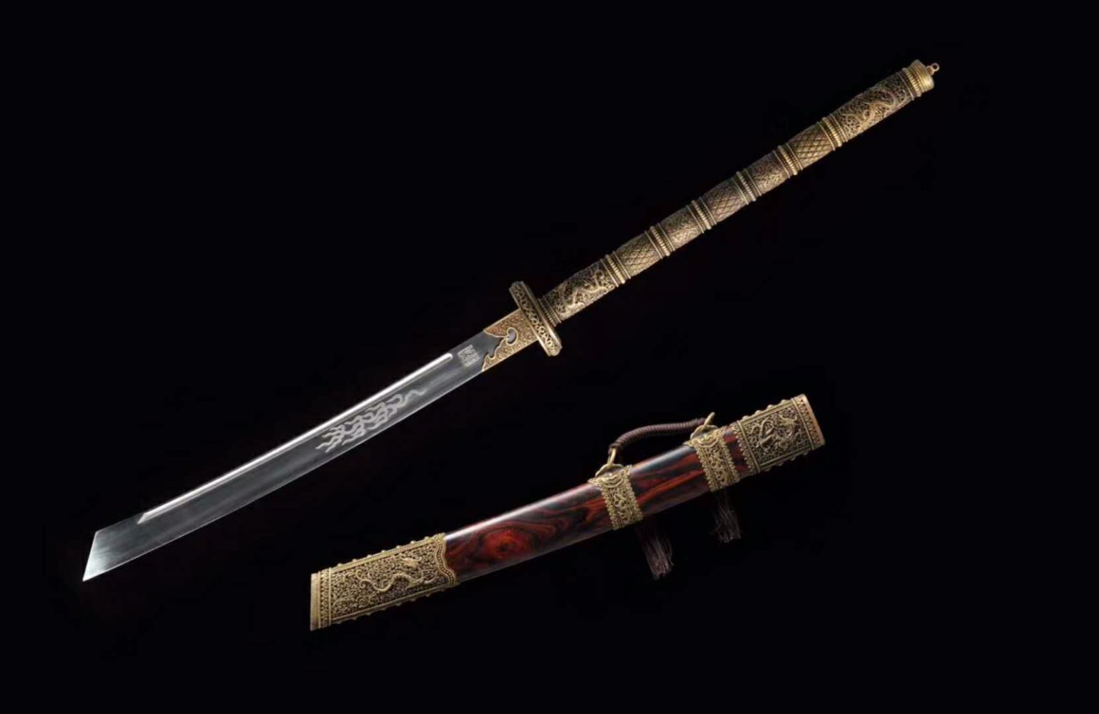 中国传统精品刀剑欣赏 传统手工技艺