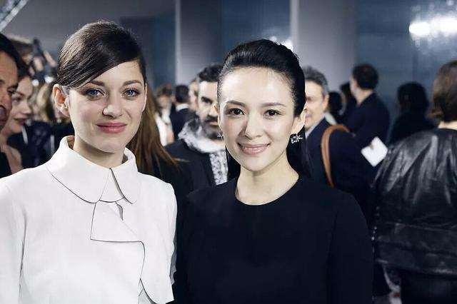 章子怡合影好莱坞女星从来没输过全凭这一个优势