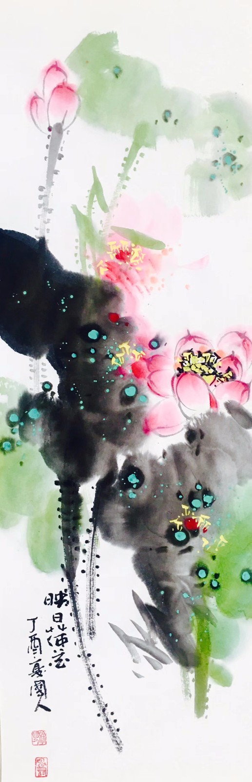 徐国人先生水彩国画艺术作品欣赏