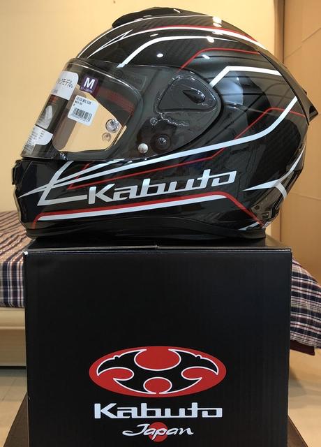 ogk kabuto限量版画头盔开箱照