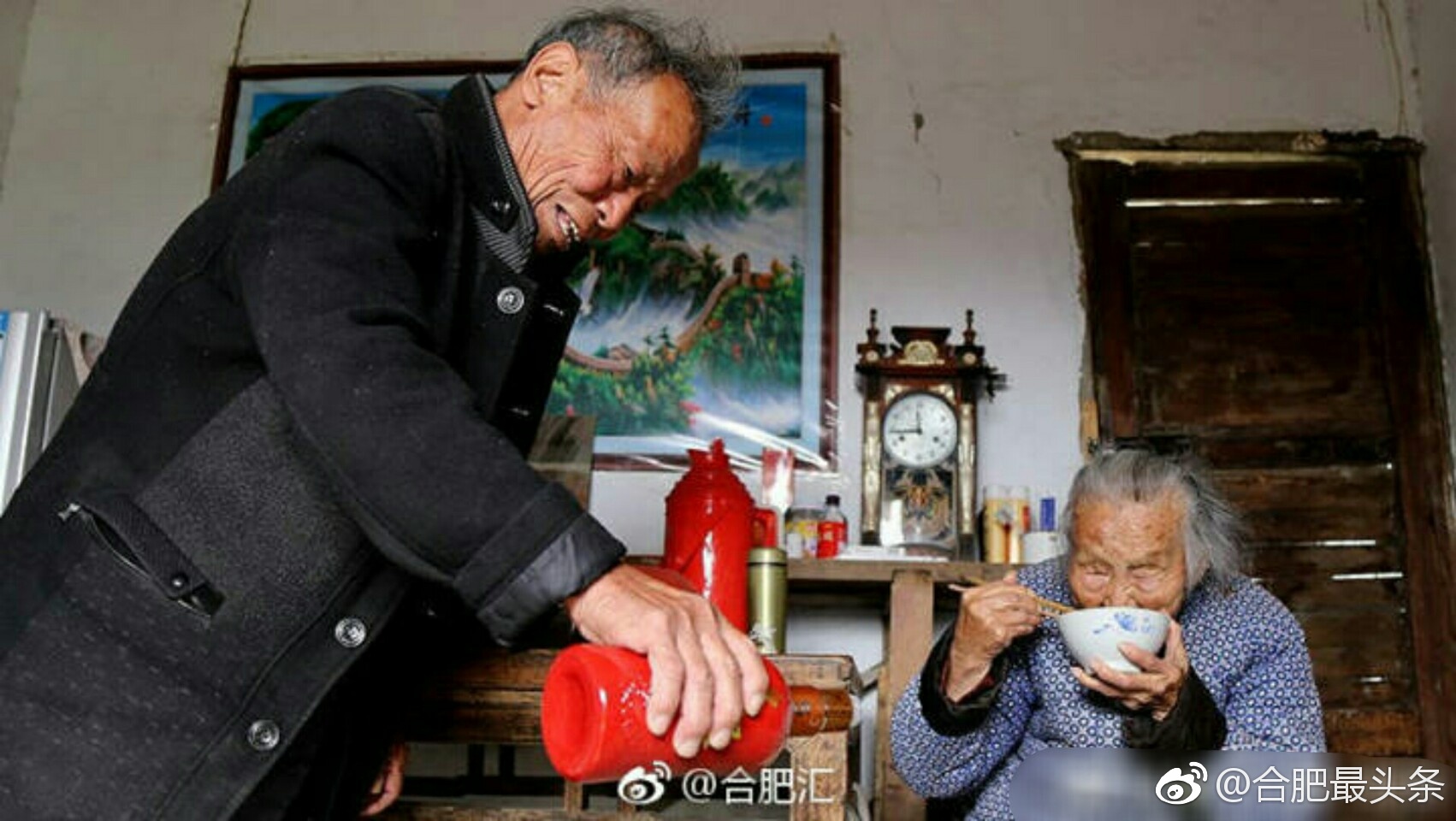 合肥目前年纪最大老人已有110岁 曾是接生婆每天要喝半杯酒