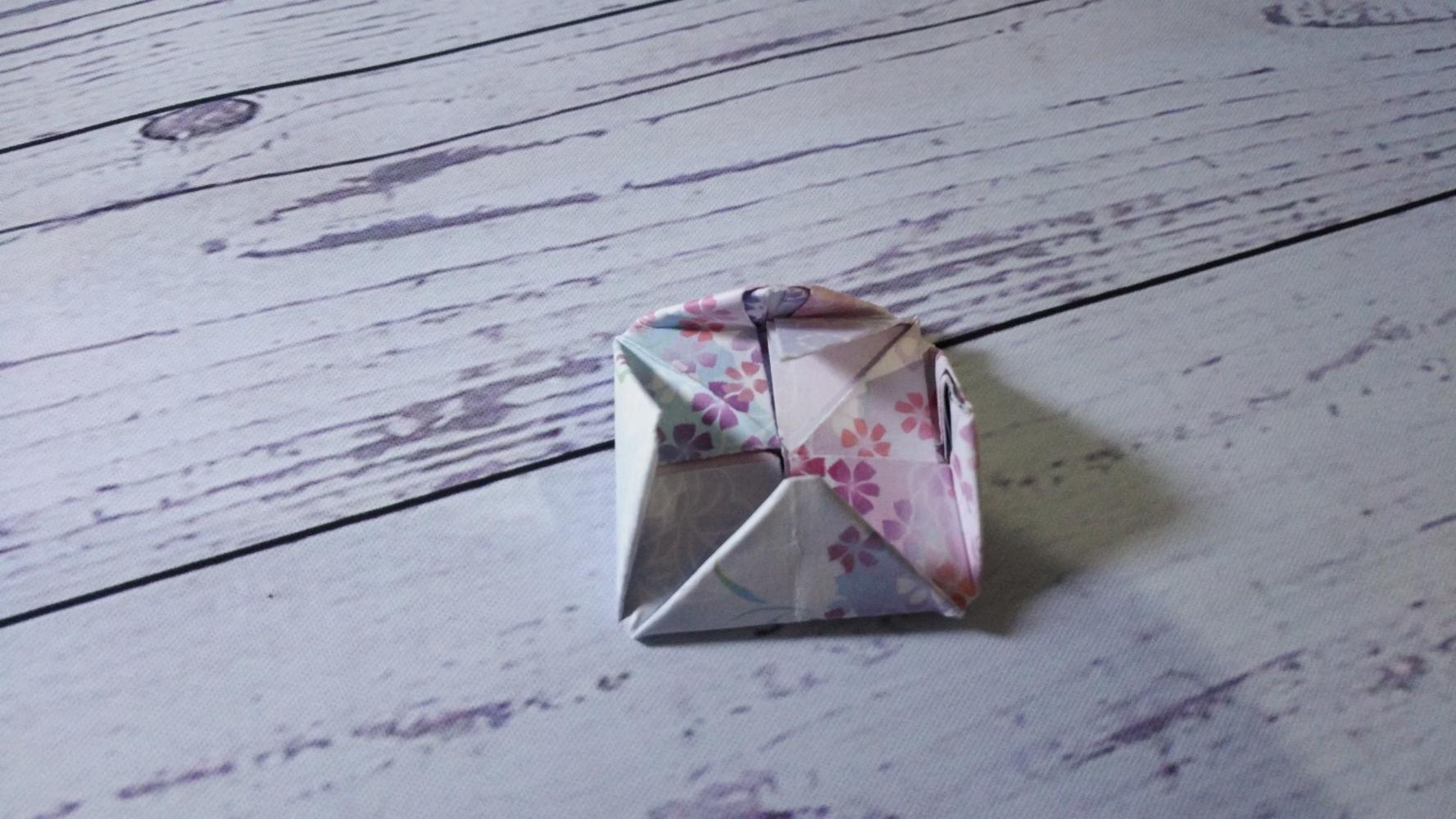 纸玫瑰花的折纸方法, 简单易学还漂亮, 赶紧来学