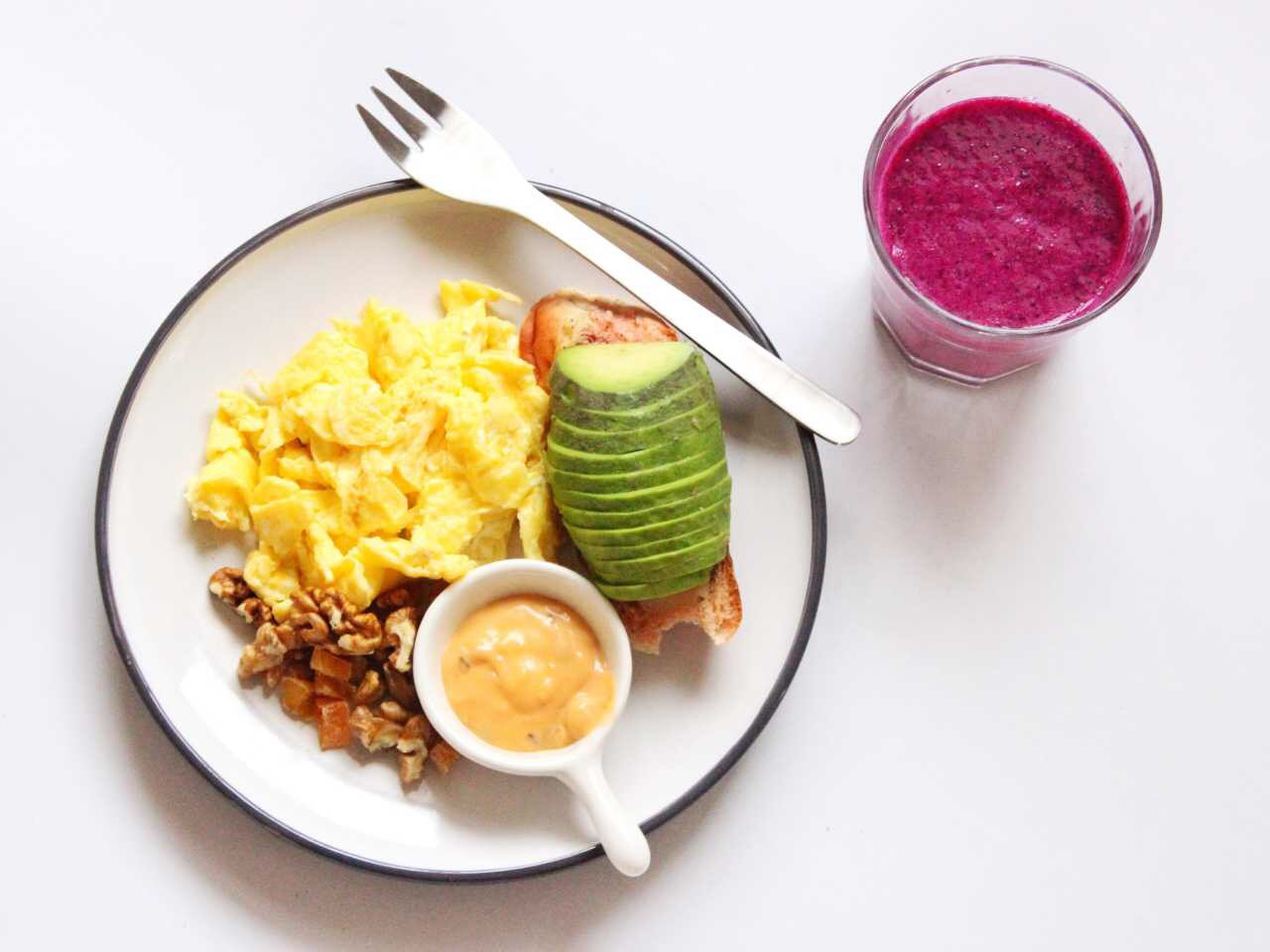 颜值超高的健身早餐