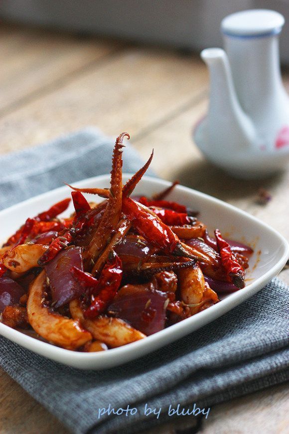 红烧鱿鱼须的家常做法!