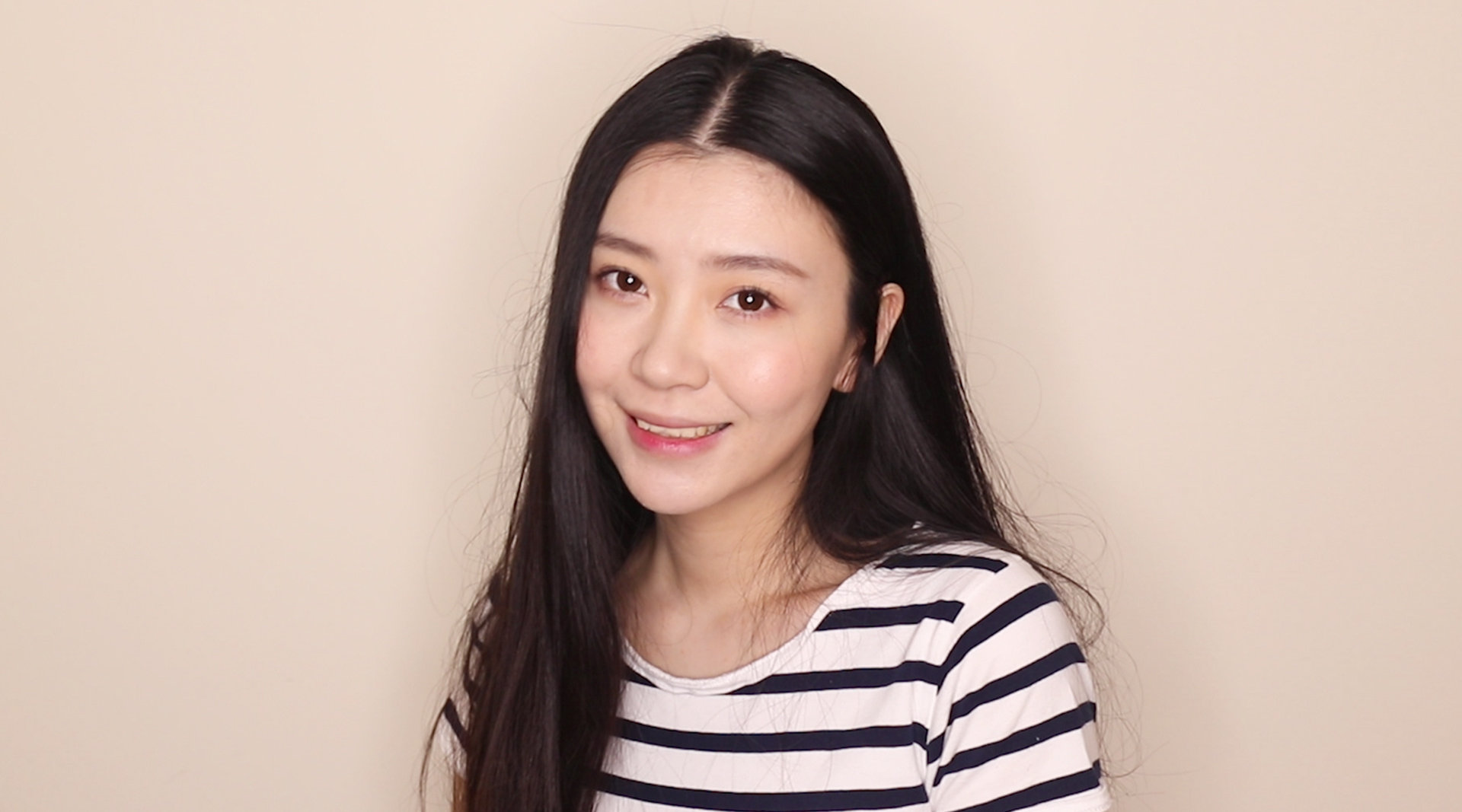 的化妆教程,除了自然还是自然的元气学生妆!学