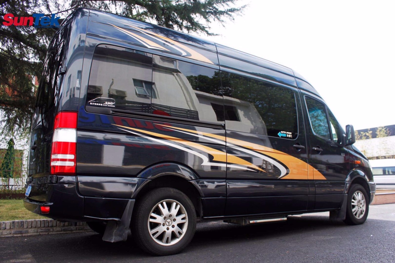 suntek让漆面永葆青春,中欧尊铂商旅车全车隐形车衣施工案例分享