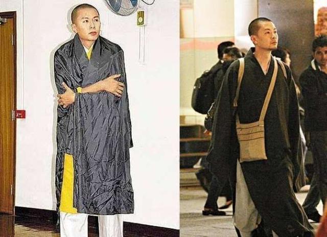 才被港媒拍到何宝生已经在大屿山宝林禅寺正式出家,法号道生!