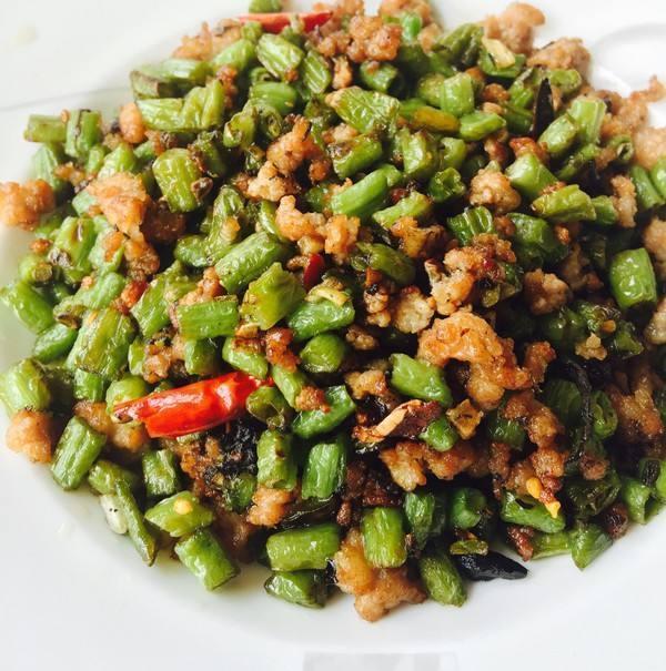 一,干煸榄菜肉末豆角