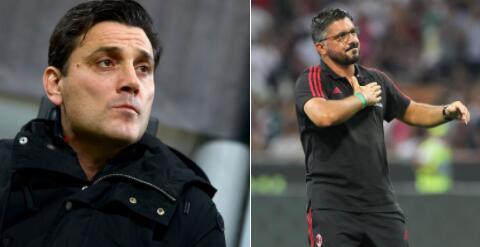 官方:ac米兰宣布蒙特拉下课 加图索担任一线队主帅