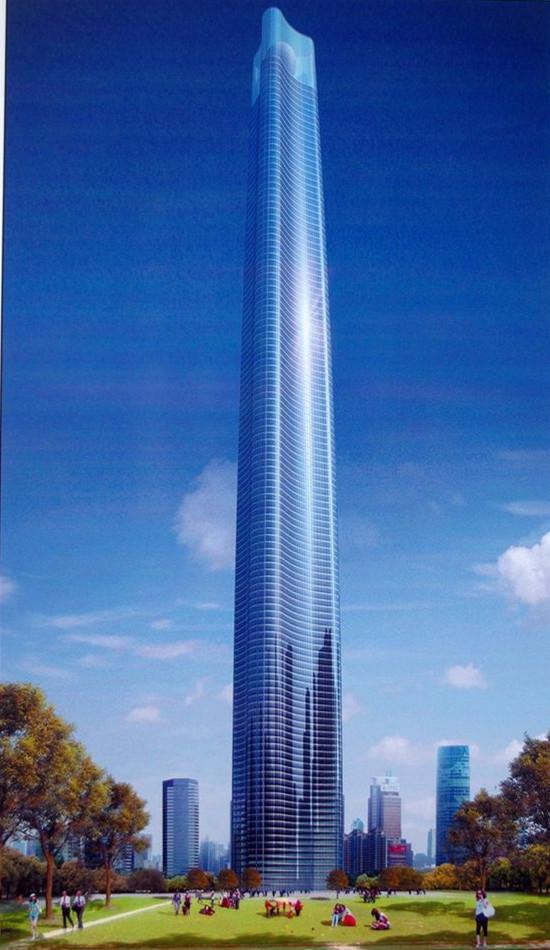 676米西部高楼赶超武汉绿地中心,世界的第二,中国的第一